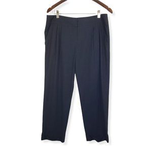 TRINA TURK Women's Size 12 Gray Cuffed, Cropped, Dress Pants